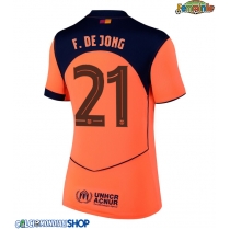 Maglie da calcio Barcelona Frenkie de Jong #21 Terza Maglia Femminile 2025-26 Manica Corta